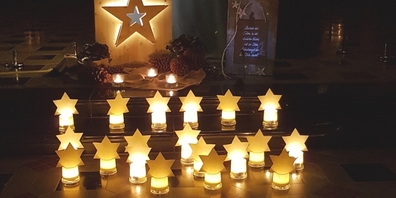 Impression aus der Pfarrkirche Gommiswald während einer Atempause im Advent. (Archivbild)