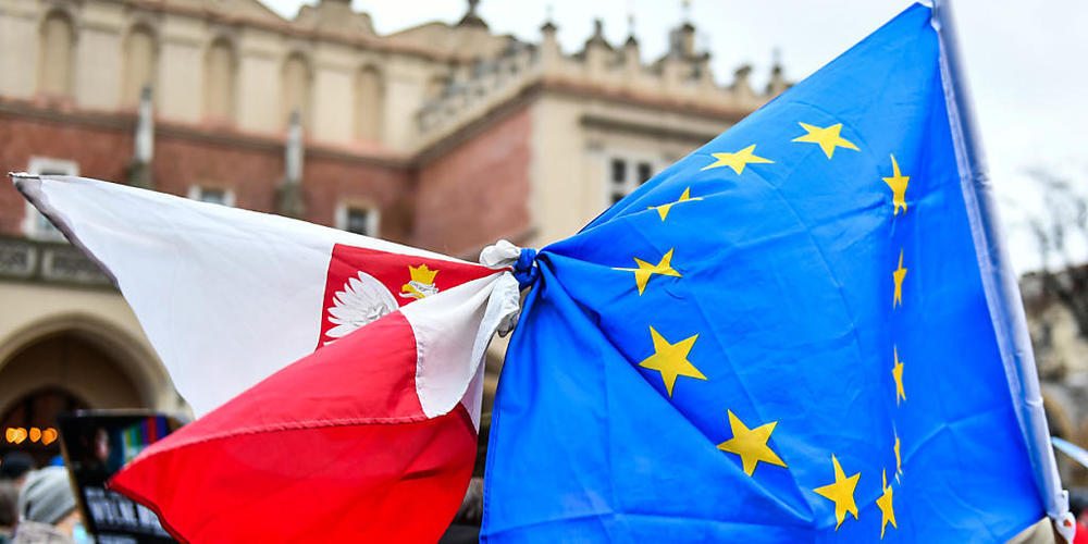 Die EU-Kommission hat ein sogenanntes Vertragsverletzungsverfahren gegen Polen eingeleitet. (Symbolbild) Foto: Alex Bona/SOPA Images via ZUMA Press Wire/dpa