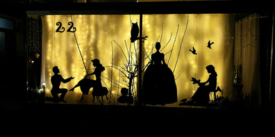 An der Gehrenstrasse 20 in Freienbach ist dieses tolle Adventsfenser zu sehen.