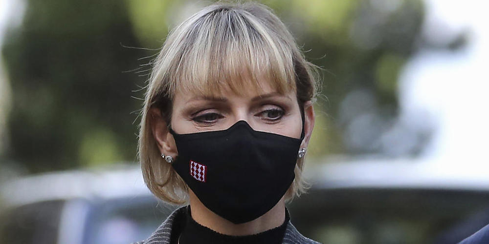 ARCHIV - Fürstin Charlene von Monaco bekommt in einer Klinik außerhalb von Monaco Weihnachtsbesuch von Mann Albert II. und ihren beiden Kindern. Foto: Valery Hache/POOL AFP/ AP/dpa