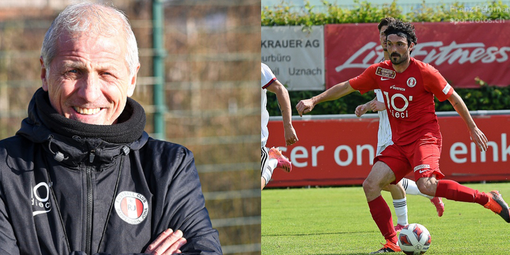 René Waldvogel (l) verlässt den Verein, Luca Radice wechselt vom Rasen an die Seitenlinie und wird  neuer Assistenztrainer.