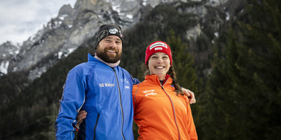 Die Schnellsten: Marius Danuser und Christa Jäger holen sich die Heimsiege.