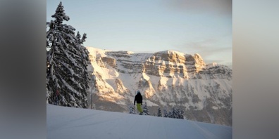 In weniger als 90 Minuten können Sie in einem Skigebiet sein.