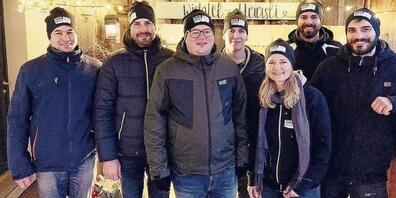 Die Jungs von Blattabras gingen auf musikalische Spendensammeltour
