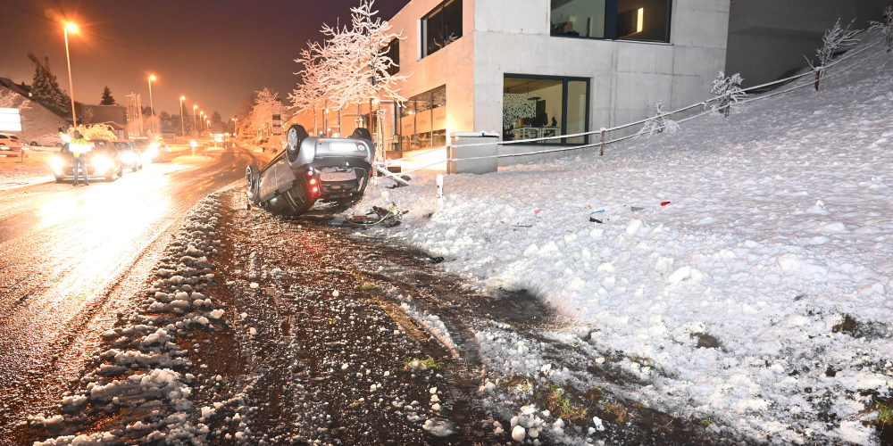 Selbstunfall in Mörschwil