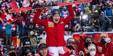 Eine Klasse für sich - nun auch in Kitzbühel: Marco Odermatt.