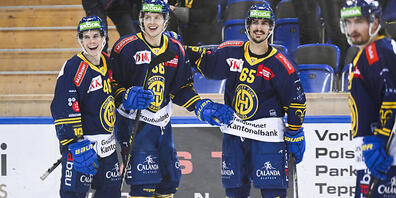 Die Zuschauer in Biel erlebten im Berner Derby ein wahres Torfestival