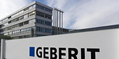 Der Sanitärtechnikkonzern Geberit hat im Geschäftsjahr 2021 markant mehr Umsatz erzielt als im Vorjahr. Die Verkäufe lagen auch deutlich über dem Niveau von 2019 und erreichten einen neuen Rekordstand. (Archivbild)