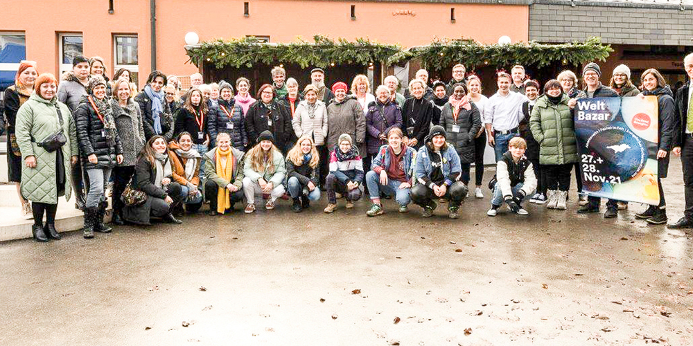 Ein Dankeschön geht an die vielen Helferinnen und Helfer, die sich für den Weltbazar engagierten.