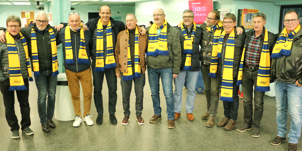 (v.l.n.r): Fritz Bhend, Dani Eicher, Hanspeter Haussener, Christian Langer, Urs Morger, Hans Müller, Marcel Stocker, Kurt Bachmann, Urban Kohler, Hugo Stössel und This Fergg.
