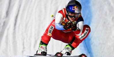 Fanny Smith gibt alles, aber gegen die Schwedin Sandra Näslund reicht das derzeit nicht. 