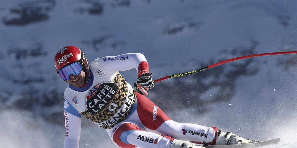 Beat Feuz verpasst seinen vierten Sieg in der Lauberhorn-Abfahrt um 34 Hundertstel