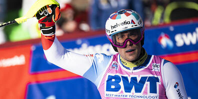 Daniel Yule sichert sich als erster Schweizer seit 23 Jahren im Slalom in Wengen einen Podestplatz