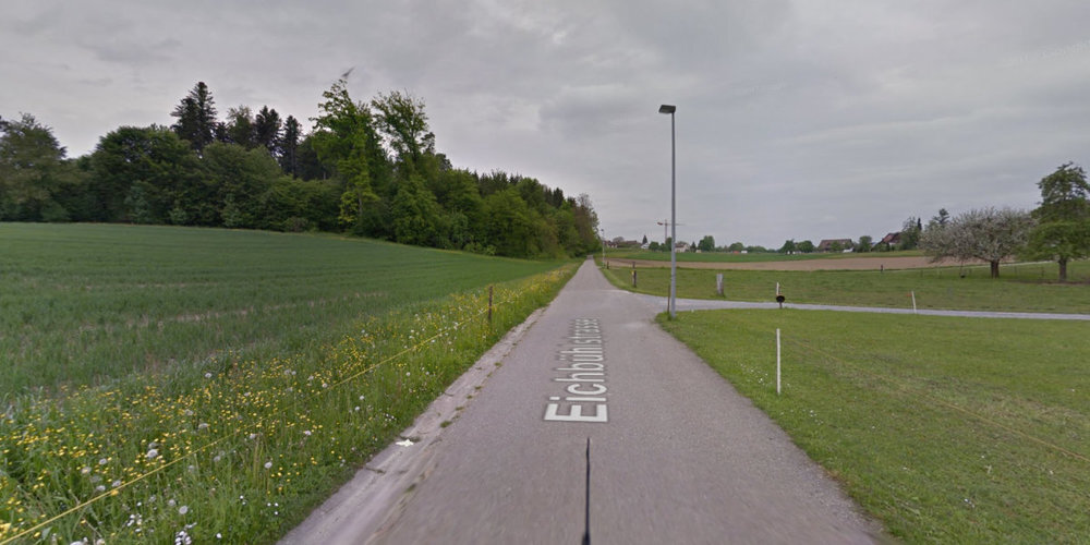 Künftig keine öffentliche Strasse mehr: die Eichbühlstrasse in Seegräben.