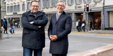 Felix Keller (links) und Markus Bänziger