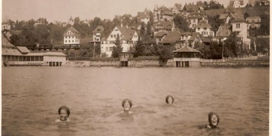 1922 wurde das Zolliker Seebad in Betrieb genommen.