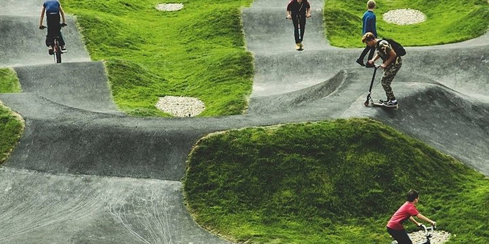 Soll noch im 2022 eröffnet werden: In Sargans ensteht ein Pumptrack.