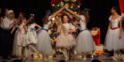 Die Schülerinnen der Ballettschule Rossetti in einer früheren Aufführung