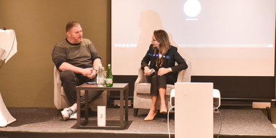 Christian Stucki stellte sich den Fragen von Regula Späni