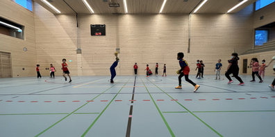 Bewegung und Begegnung für Primarschulkinder mit und ohne Beeinträchtigung ist beim OpenSunday Landquart trotz Corona möglich.