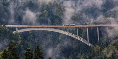 Hochbrücke in Lingenau (Symbolbild)