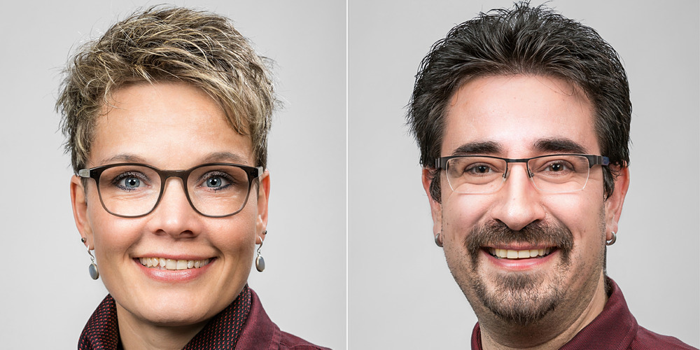 Daniela Hauri und Miguel Reis werden neue Migros-Filialleiter.