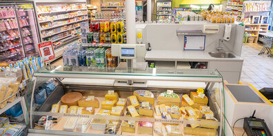 Freundlich und übersichtlich präsentiert sich der Volg Fideris nach der Erneuerung. 