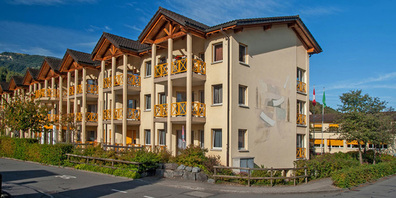 Wird vorerst nicht mit dem Pflegezentrum Sarganserland zusammengeführt: Das Altersheim Mels. (Pressebild)