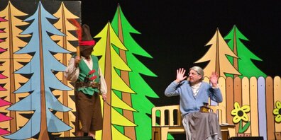 Die erste Vorstellung im KK Zürisee, das Theater «De Räuber Hotzenplotz», war ein voller Erfolg.