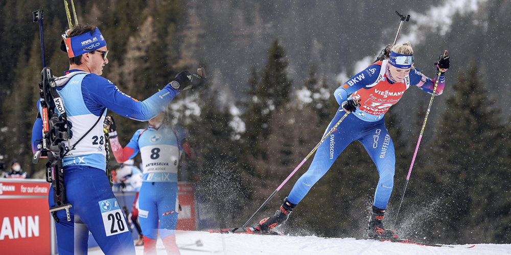 Die Einsiedler Biathletin Amy Baserga und der Wollerauer Biathlet Niklas Hartweg reisen nach Peking an die Olympischen Winterspiele. 