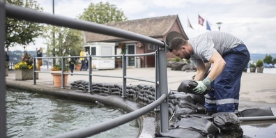 Hochwasser bereitet der Gemeinde Stäfa manchmal mehr Sorgen als der Steuerfuss.