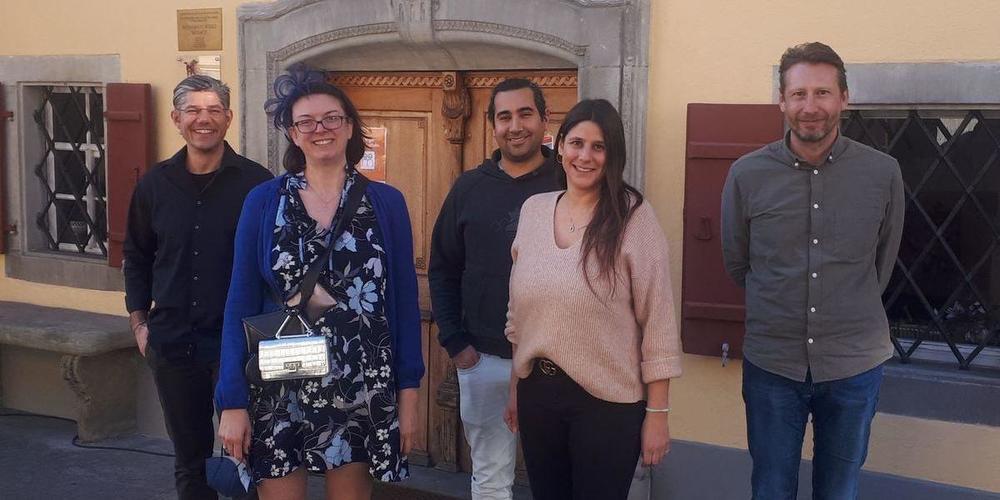 Laden zum neuen Rheintaler Marketingclub: Simon Ender, Margit Hinterholzer, Sacha Sapra-Jenny, Martina Jenny und Willy Tanner (v. l.).