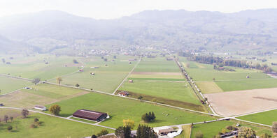 Das Areal in Altstätten mit dem alten Regionalgefängnis, für das eine Erweiterung und Erneuerung geplant ist. (Archivbild)