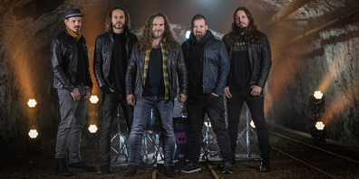 Neuestes Video im Gonzenbergwerk aufgenommen: Die Mundart-Rockband Megawatt. 