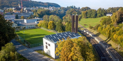 Die Fernwärmezentrale Lukasmühle