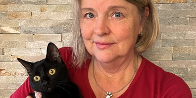 Carla Leutenegger mit der lebensfrohen Mia.