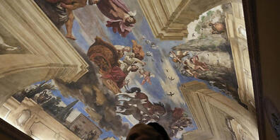 Die Villa Ludovisi soll auf gerichtliche Anordnung hin am 18. Januar 2022 versteigert werden. Der Wert wird auf 471 Millionen Euro geschätzt, das Startgebot liegt bei 353 Millionen Euro. Foto: Gregorio Borgia/AP/dpa