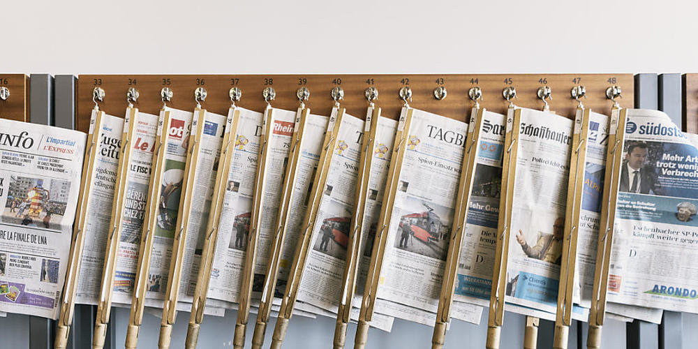 Bundesrat und Parlament wollen Medien - unter anderem gedruckte Zeitungen - mit einem Massnahmenpaket fördern. Der Bundesrat hat seine Argumente für ein Ja am 13. Februar dargelegt. (Archivbild)