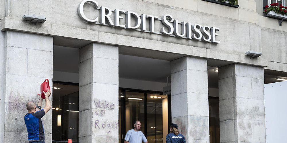 Eine Busse in der Höhe von 83 Millionen Euro erhält die Credit Suisse von der EU. Grund dafür ist eine unerlaubte Handelsabsprache am Devisenmarkt. (Archivbild)