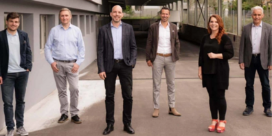 Cyrill Rohner, Alexander Klauser, Boris Bischoff, Stefan Münger, Verena Wissekerke und René Meier