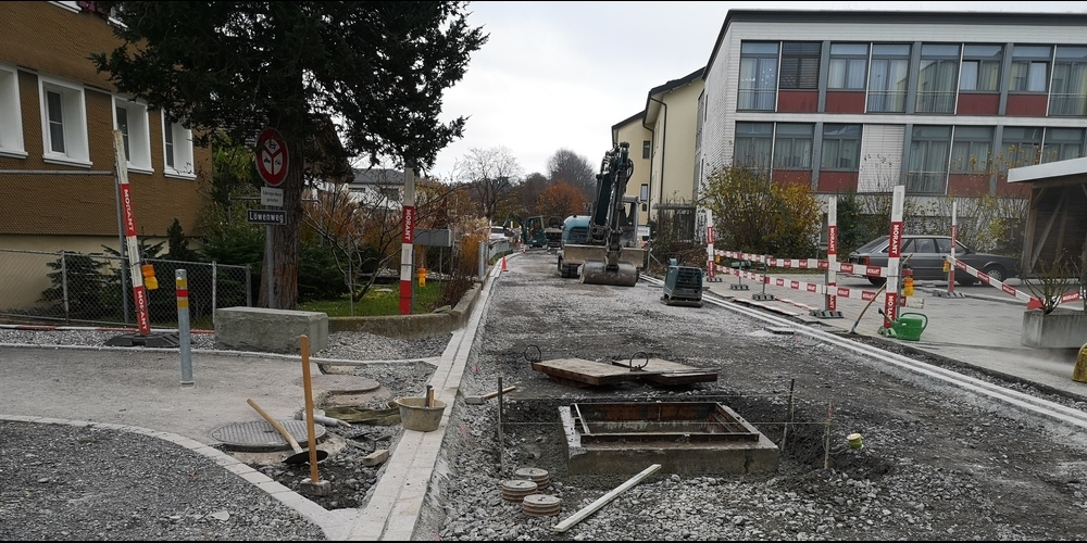 Immer wieder sind in Thal grössere oder kleinere Sanierungsarbeiten durchzuführen