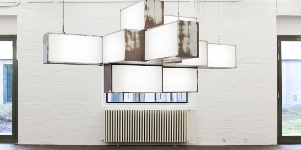 «Heimspiel 2015», Ausstellungsansicht, Michael Bodenmann und Barbara Signer, Neumarkt, 2015.