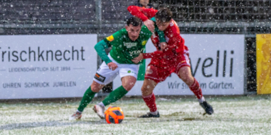 Im Schneegestöber verlor der SC Brühl letzten Samstag im PGS gegen Breitenrain mit 1:3. Immerhin fehlt der Schnee zurzeit in Rapperswil-Jona