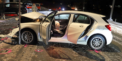 Der Mercedes der 54-Jährigen