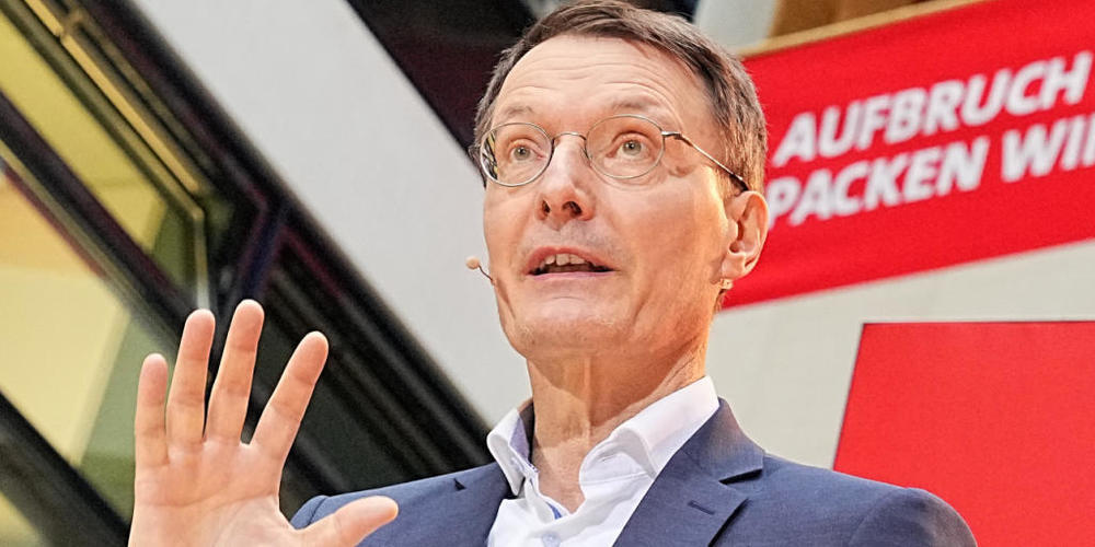 Karl Lauterbach (SPD), designierter deutscher Gesundheitsminister. Foto: Michael Kappeler/dpa