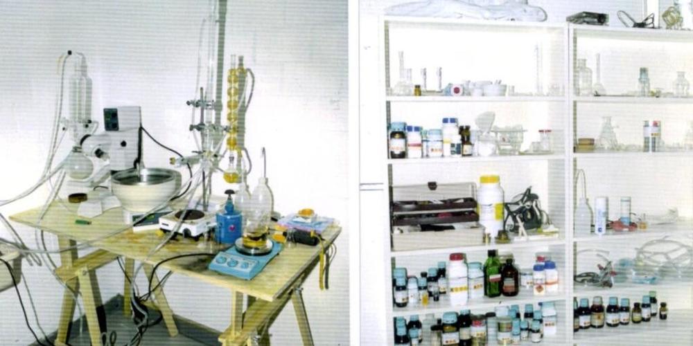 Ein privates Labor zur Herstellung von synthetischen Drogen. (Archivbild)