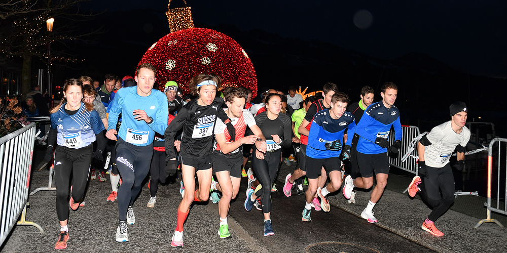 Am Sonntag findet in Lachen der traditionelle Weihnachtslauf statt. 