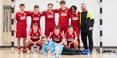 Das FC Weesen Team gewann das B-Junioren-Turnier.