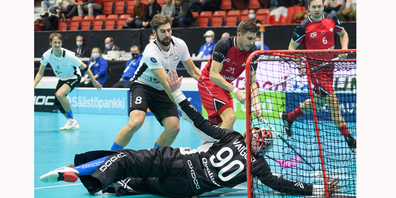  Nach dem 5:0 durch Paolo Riedi, der mit einem Backhand-Buebetrickli erfolgreich war, ging die Schweiz mit einem komfortablen Vorsprung in die zweite Pause.