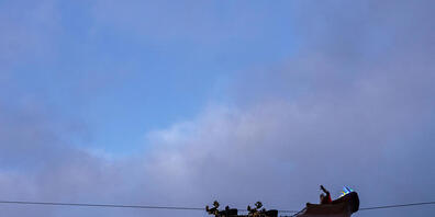 Existiert der Weihnachtsmann? - In Italien hat ein Bischof eine Diskussion unter Eltern und den Medien angefacht. Foto: Frank Rumpenhorst/dpa